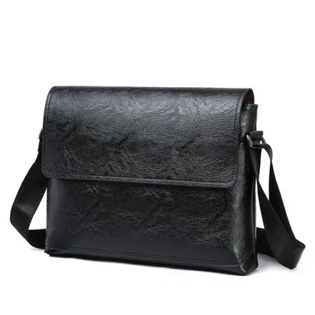 Sac à bandoulière élégant - cuir - large