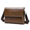 Elegant shoulder bag - leather - wideBags