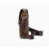Elegant shoulder bag - leather - wideBags