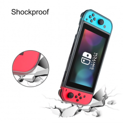Protective cover case - with 2 screen protector - for Nintendo Switch Joycon ConsoleSwitch