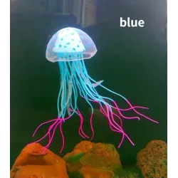 Luminous silicone jellyfish - aquarium decorationDecorations