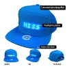 Casquette de baseball LED lumineuse - Contrôle Bluetooth