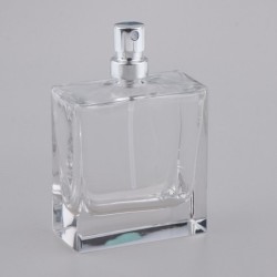 Glazen parfumflesje - lege houder - met verstuiver - 50 mlParfum