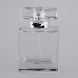 Glazen parfumflesje - lege houder - met verstuiver - 50 mlParfum