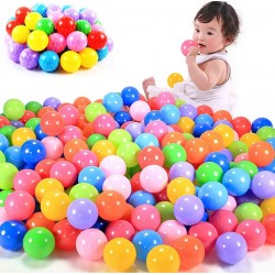 Boules de piscine en plastique pour bébé - écologiques - 100 pièces
