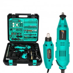 Mini electric drill with drill bits - variable speed - setBits & drills