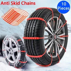 Auto winterband antislip kettingen - nylon - 10 stuksWiel onderdelen