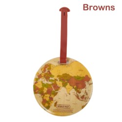 World map - ID / address holder - luggage tag - travel accessoriesOutdoor & Camping