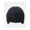 Warm winter knitted hat - with visor / ears protectionHats & Caps
