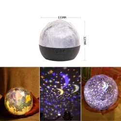 LED-verlichting projector - nachtlamp - draaibaar - sterrenhemel - sterrenbeeld - aarde - universumPodium- en evenementenverl...
