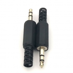 Fiche jack audio casque - connecteur mâle - 35mm - 5 pièces