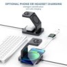 3 in 1 magnetische draadloze oplader - snel opladen - voor iPhone - Apple Watch - AirPodsAccessoires