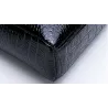 Sac bandoulière vintage - motif peau de crocodile