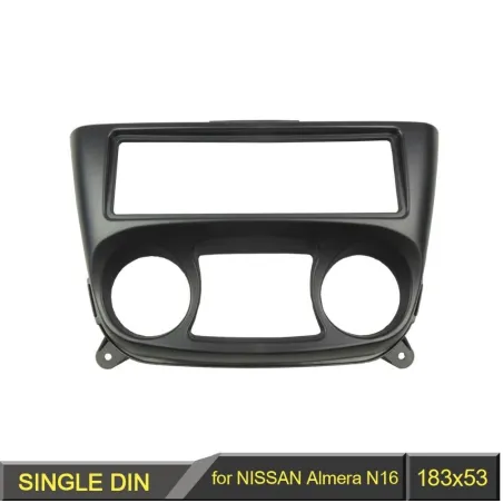 1 Din radio DVD stereo - panel dash - frame - for Nissan Almera N16 2000-2006Installation