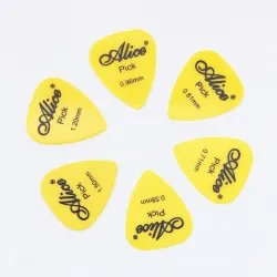 Médiators - 0.58mm - 0.71mm - 0.81mm - 0.96mm - 1.2mm - 1.5mm - 6 pièces