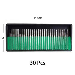 Forets à ongles électriques - set 30 pièces