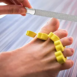 Dubbelzijdige nagelvijl - roestvrij staalClippers & Trimmers