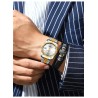 CHENXI - montre à quartz de luxe - chronographe - double calendrier - étanche - acier inoxydable