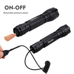 Q5 T6 - 5000lm - LED zaklamp - 18650 batterij - USB lader - wit lichtZaklampen