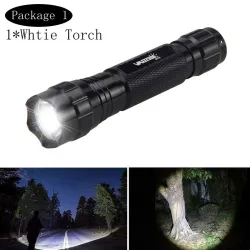 Q5 T6 - 5000lm - LED zaklamp - 18650 batterij - USB lader - wit lichtZaklampen