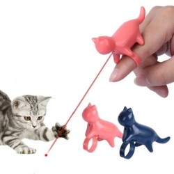 Pointeur laser LED - doigt léger - jouet pour animaux de compagnie