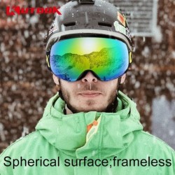 Kutook - masque de ski - lentille double couche anti-UV - anti-buée