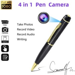 4 in 1 pen - FHD 1080P camera - foto's - video/audio opname - schrijfpenPennen & Potloden