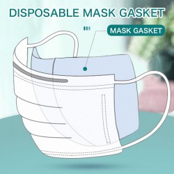Filtre de masque facial remplaçable - tampon filtrant