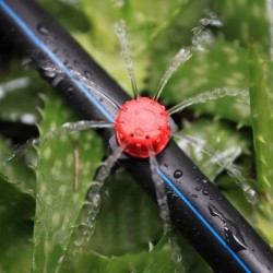 14 inch - microslang - verstelbare tuinsproeier - 100 stuksSproeiers