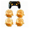 Metalen knoppen - bullet action buttons - voor Playstation 4 / 3 controller - 4 stuksController