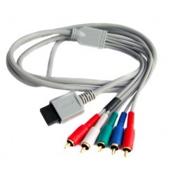 Câble composante HD - 1080P - pour console Nintendo Wii / Nintendo Wii / U - 1,8 m