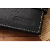 Short men's wallet - card holder - genuine leatherWallets