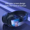Zealot B570 - Bluetooth-hoofdtelefoon - headset - LCD-scherm - micro-SD-slot - microfoon - ruisonderdrukkingHeadsets