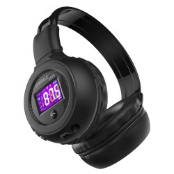 Zealot B570 - Casque Bluetooth - casque - écran LCD - slot micro-SD - microphone - réduction de bruit