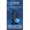 Zealot B570 - Bluetooth-hoofdtelefoon - headset - LCD-scherm - micro-SD-slot - microfoon - ruisonderdrukkingHeadsets