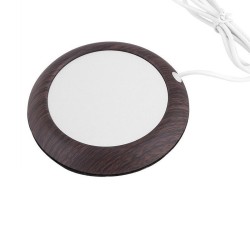 USB cup warmer - tea / coffee heater - woodenCup heaters