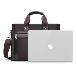Sac à bandoulière élégant en cuir - large