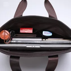 Sac à bandoulière élégant en cuir - large