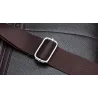 Elegant leather shoulder bag - wideBags