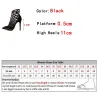 High heel ankle boots - cut out design - with rivets / zipperHigh heels