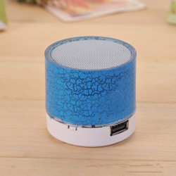Mini Bluetooth-luidspreker - LED - TF-kaart - gebarsten ontwerpBluetooth Luidsprekers