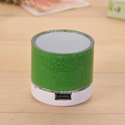 Mini Bluetooth-luidspreker - LED - TF-kaart - gebarsten ontwerpBluetooth Luidsprekers