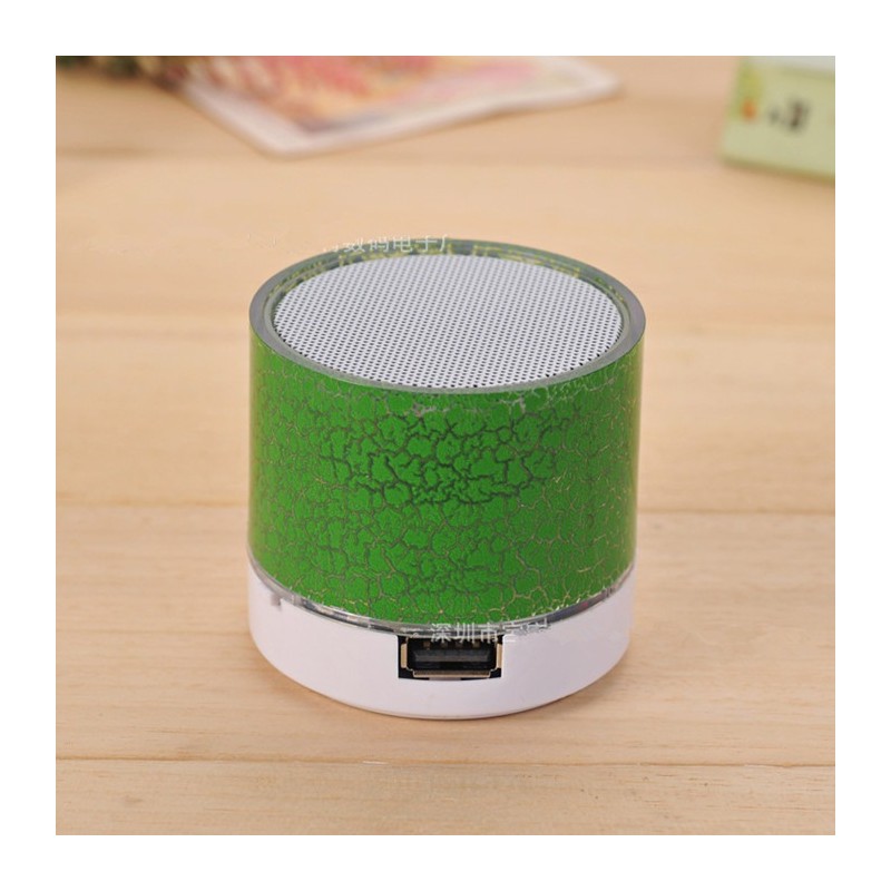 Mini Bluetooth-luidspreker - LED - TF-kaart - gebarsten ontwerpBluetooth Luidsprekers