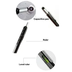 7 in 1 multifunction pen - ruler - screwdriver - spirit level - touch screen stylusPens & Pencils