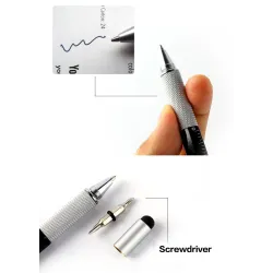 7 in 1 multifunction pen - ruler - screwdriver - spirit level - touch screen stylusPens & Pencils