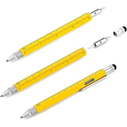 7 in 1 multifunction pen - ruler - screwdriver - spirit level - touch screen stylusPens & Pencils