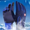Gants de ski chauds - fonction écran tactile - fermeture éclair - étanche
