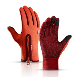Warme skihandschoenen - touchscreen functie - ritssluiting - waterdichtHandschoenen