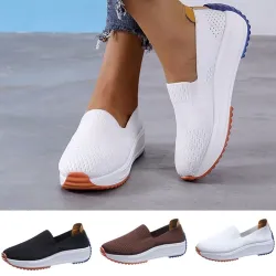 Instappers van mesh - platte sneakersSchoenen