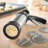Cookie press gun - icing/decoreren - RVS - setBakvormen